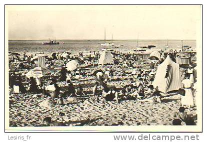 CPA - PHOTO - ARCACHON - LA PLAGE A MAREE BASSE - 28 - ANIMEE - Arcachon