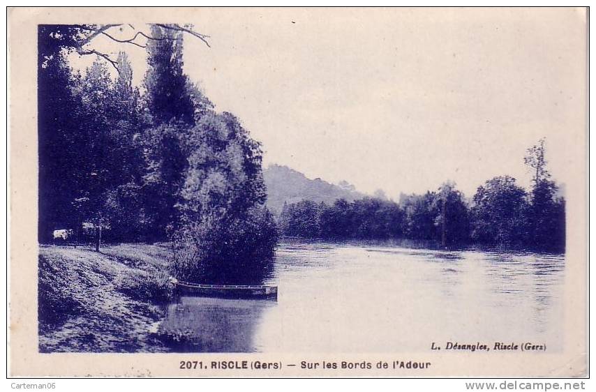 32 - Riscle - Sur Les Bords De L'Adour - Riscle