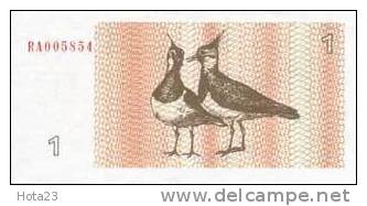 LITHUANIA- 1 Talonu- Bird1992 Y UNC - Lituanie