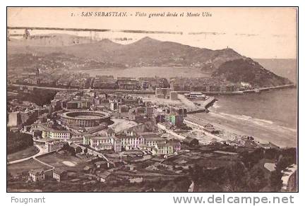 ESPAGNE1922:San Sebastian:Vista General Desde El Monte Ulia. - Álava (Vitoria)