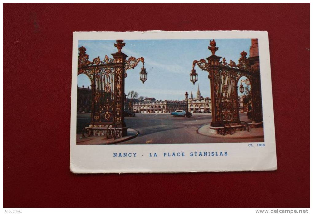 1962 JANVIER A JUIN-DEMI CALENDRIER-NANCY LA PLACE STANISLAS - Tamaño Grande : 1961-70