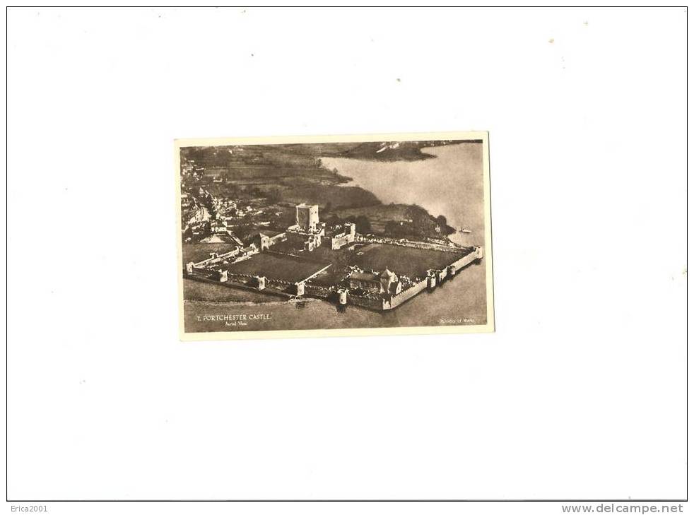 Autres. Portchester.Portchester Castle ,  Aerial View. - Autres & Non Classés