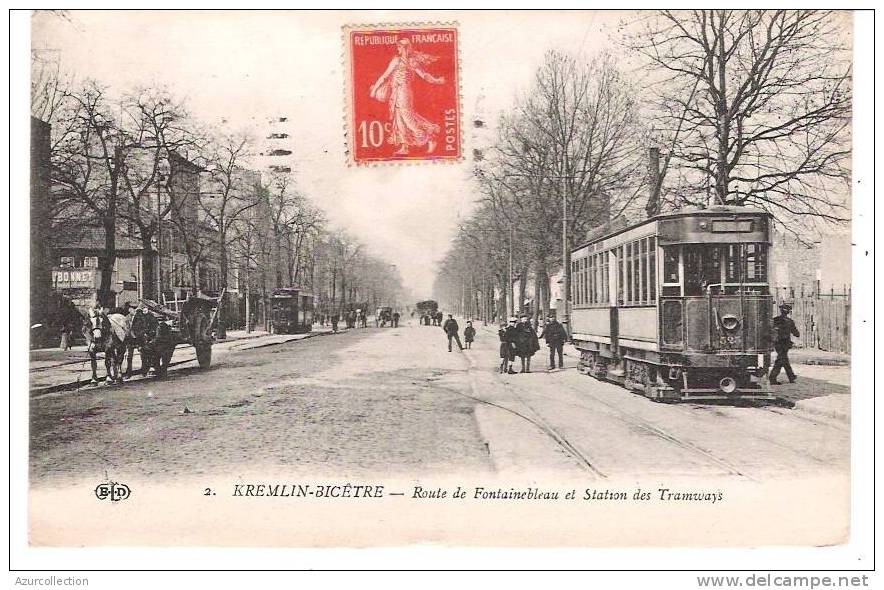 STATION DU TRAMWAY - Kremlin Bicetre