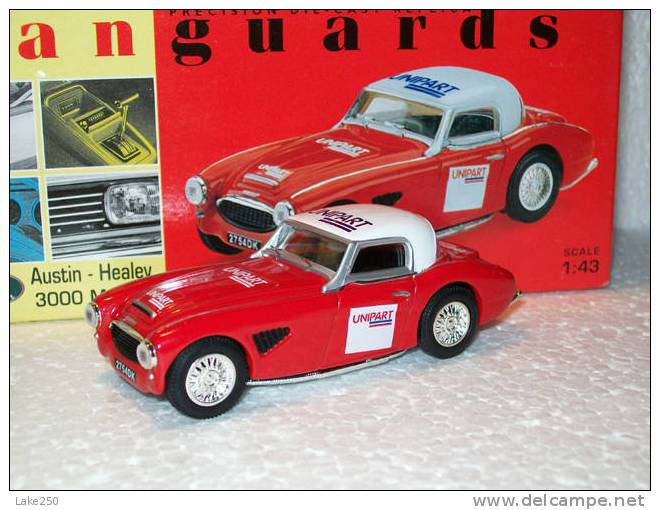 VANGUARDS - AUSTIN HEALEY 3000 RALLY  Scala 1/43 - Autres & Non Classés