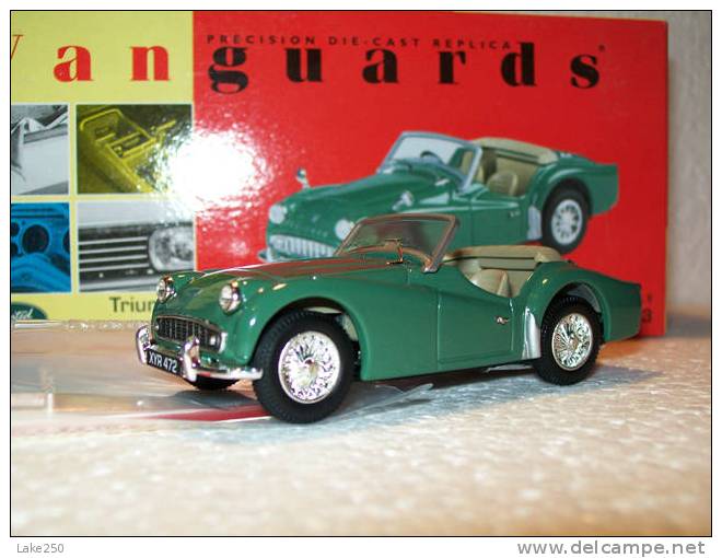 VANGUARDS -  TRIUMPH TR 3A   Scala 1/43 - Otros & Sin Clasificación