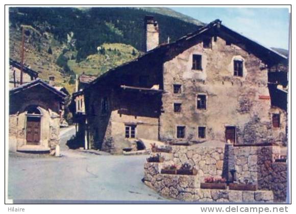 Cpsm 73 VAL CENIS LANSLEBOURG Le Canton Et Sa Pittoresque Fontaine - Val Cenis