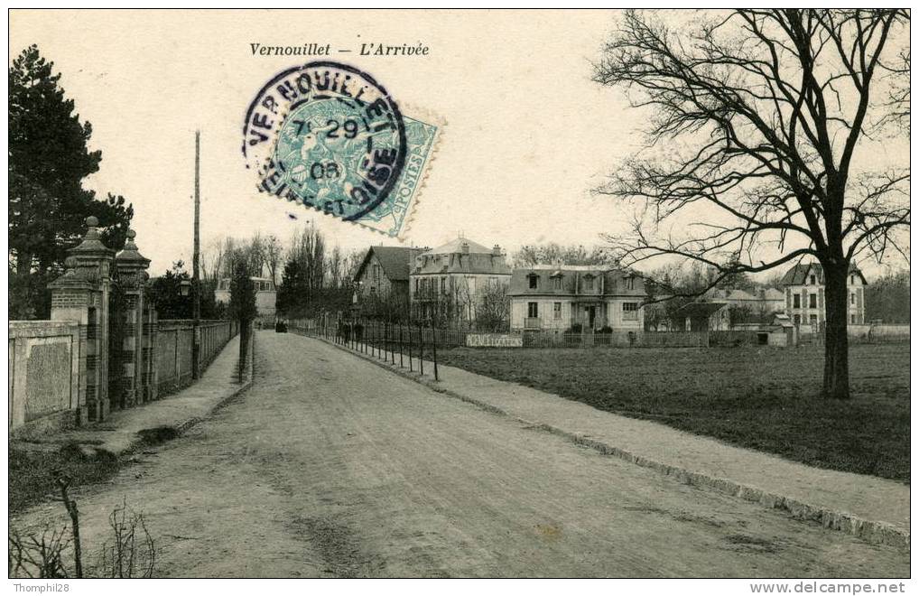 VERNOUILLET - L´Arrivée Dans La Ville. - Vernouillet