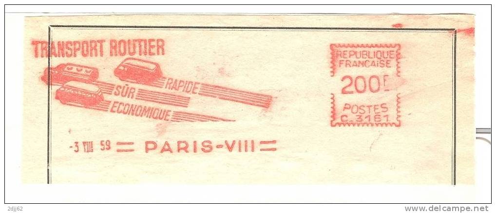 Camions, Route - EMA Havas - Fragment 12,5 X 5 Cm       (348) - Trucks