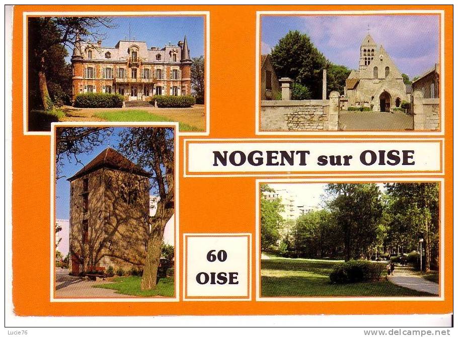 NOGENT SUR OISE -  Panorama  -  4 Vues - Nogent Sur Oise