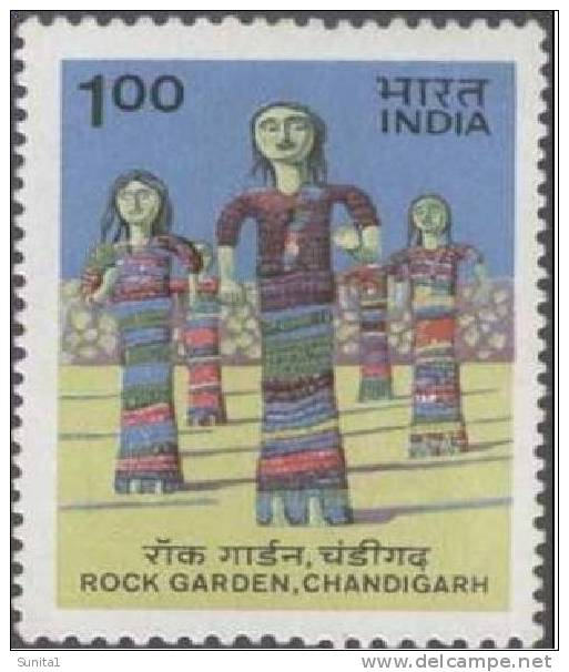 Rock Garden, CHILDHOOD, TOURISM, MNH 1983, S. G. 1098, India - Ungebraucht