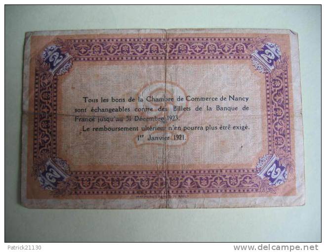 NANCY   2F   REF PIROT 48 RARE1 - Cámara De Comercio