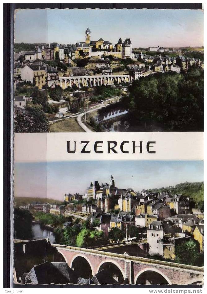 19 UZERCHE Multivue, Vue Générale, Ed Michel 15, CPSM 10x15, 196? - Uzerche