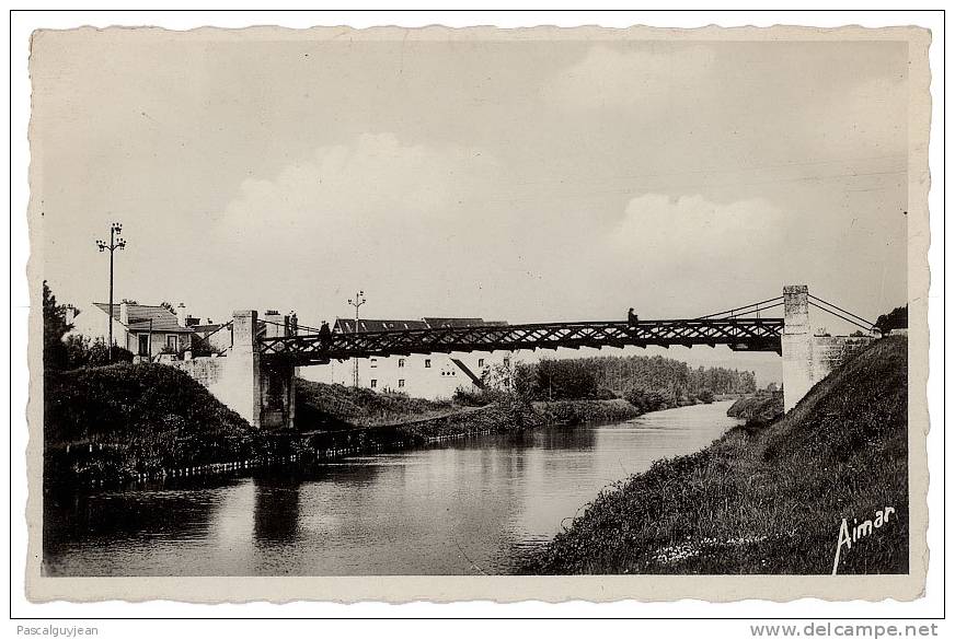 CPSM ESBLY - PONT DU MOULIN SUR LE CANAL CHALIFERT - Esbly