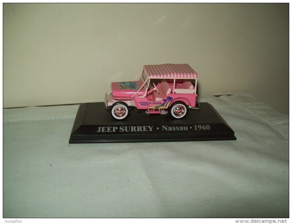 Jeep Surrey (Taxi--- Nassau 1960)  1/43 - Voitures