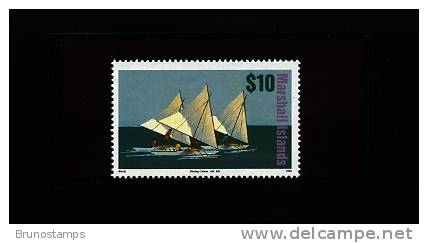MARSHALL ISLANDS - 1994  CANOE  10 $   MINT NH - Marshall Islands
