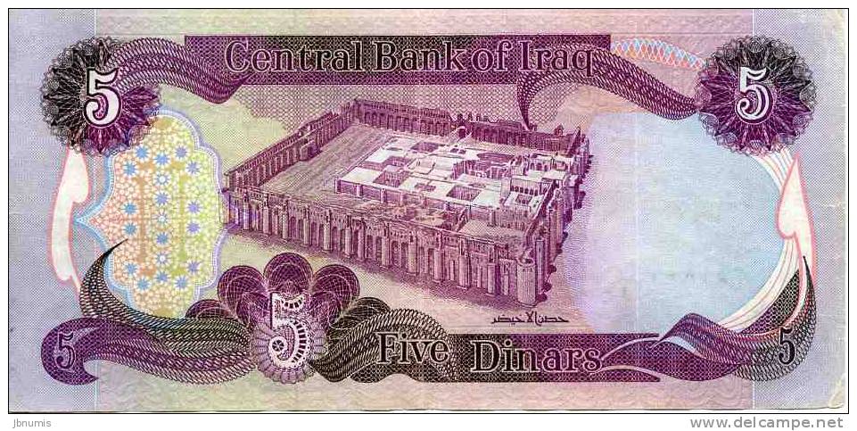 Iraq 5 Dinars 1980 - 1401 P70a - Iraq