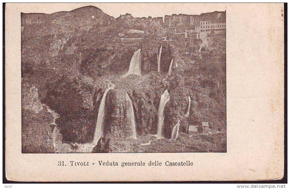 Tivoli, Roma, Le Cascatelle, Inizio ´900 - Tivoli