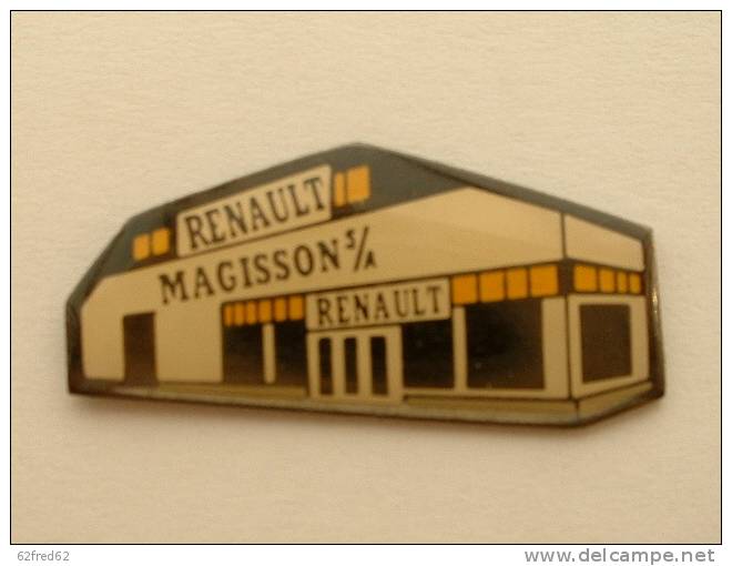 PIN´S RENAULT  GGE MAGISSON - Renault