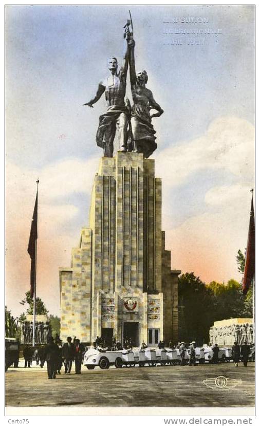 Architecture - Exposition Paris 1937 - URSS - Monuments