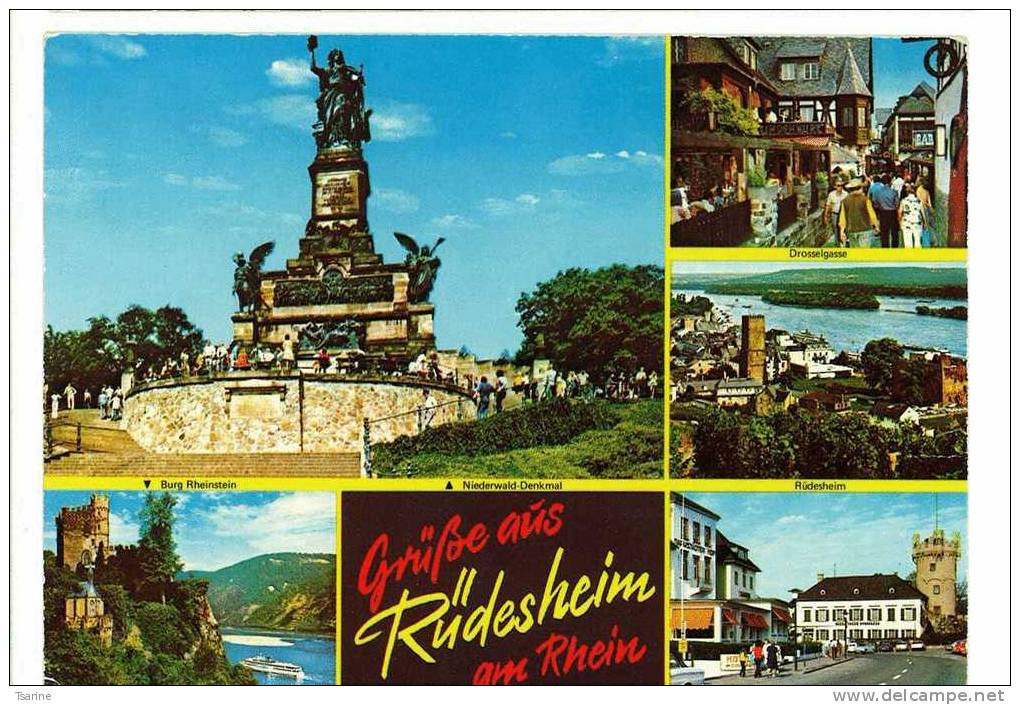 Allemagne : Rudesheim Am Rhein - Ruedesheim A. Rh.