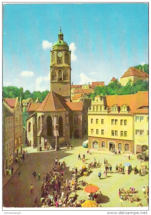 TOP!! MEIßEN * MARKTPLATZ MIT FRAUENKIRCHE * ZUR DDR ZEIT *!! - Meissen