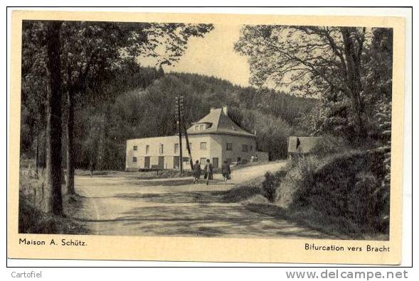 BURG-REULAND-MAISON A.SCHUTZ-BIFURCATION VERS BRACHT - Burg-Reuland