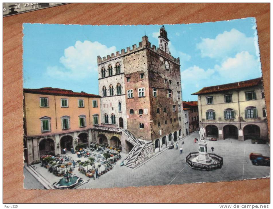 PRATO - Piazza Del Comune 1960 Colori VG - Prato