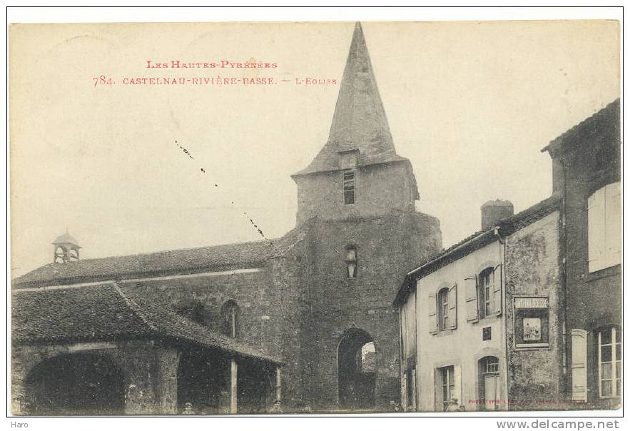 CASTELNAU - RIVIERE - BASSE - L'Eglise (909) - Castelnau Riviere Basse