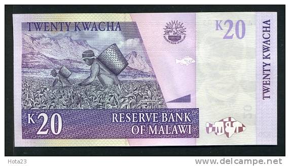 (!) MALAVI - 20 KWACHA - 01.06.2004-UNC  PIK- 52 - Malawi