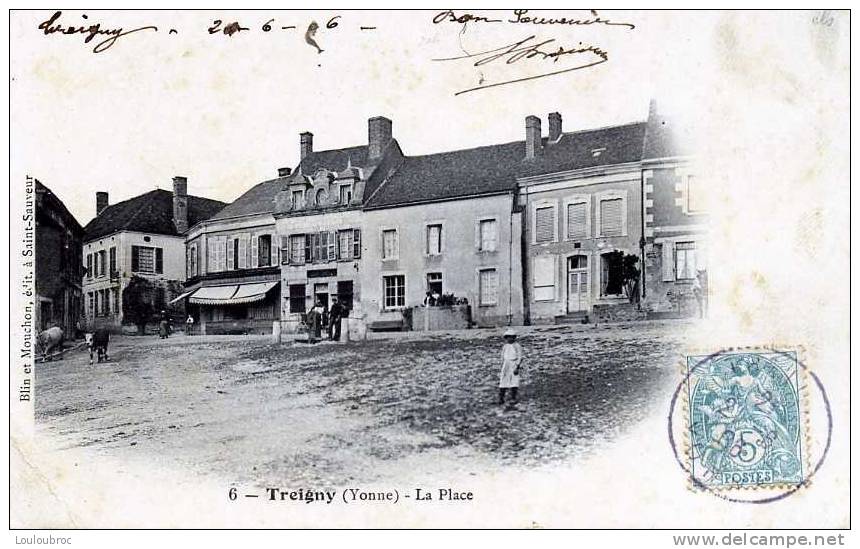 89 TREIGNY LA PLACE  EDIT BLIN ET MOUCHON - Treigny