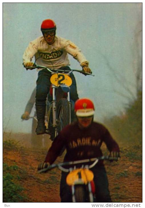 MOTO  MOTO CROSS POSTCARD UNUSED - Motos