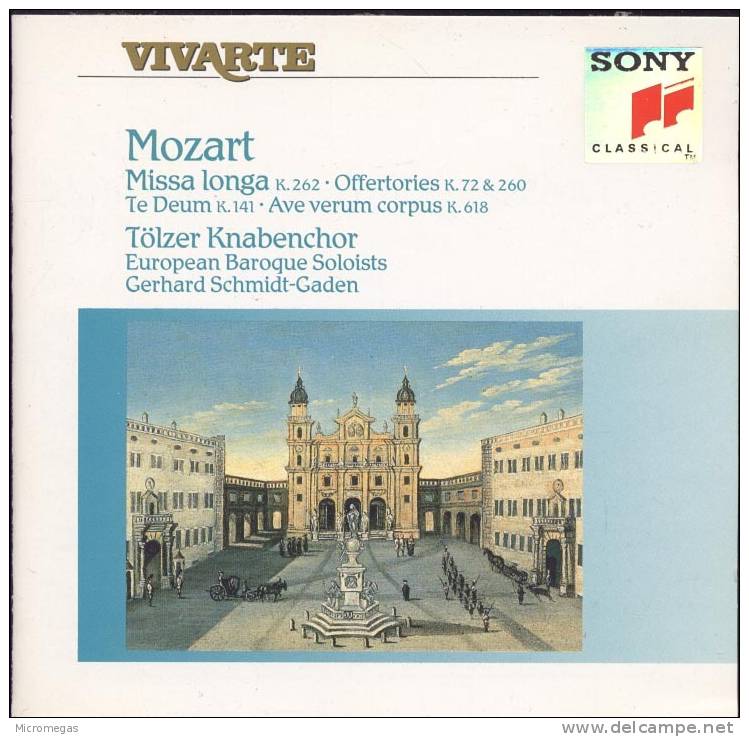 Mozart :Missa Longa, Schmidt-Gaden - Classique