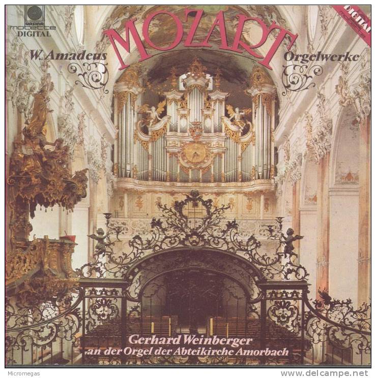 Mozart : Oeuvres Pour Orgue, Weinberger - Classique