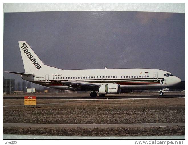 BOEING 737/300 TRANSAVIA  PH-HWG - 1946-....: Moderne