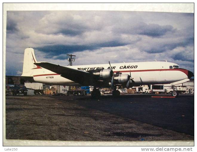 DOUGLAS DC6A NORTHERN AIR CARGO  N7780B - 1946-....: Moderne