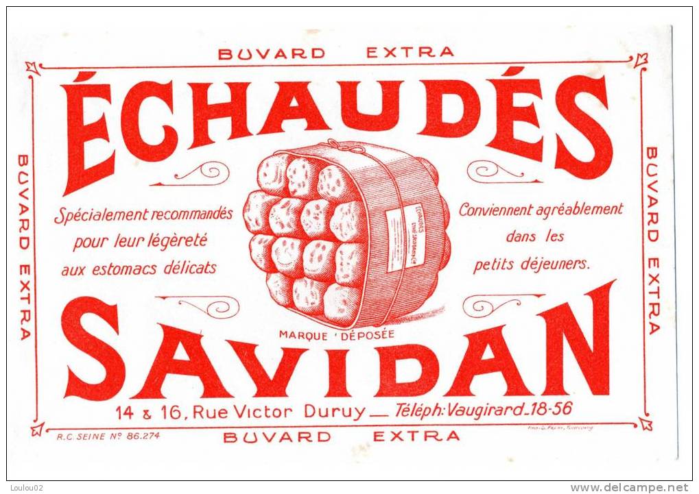 Echaudés SAVIDAN -  Excellent état - Dulces & Biscochos