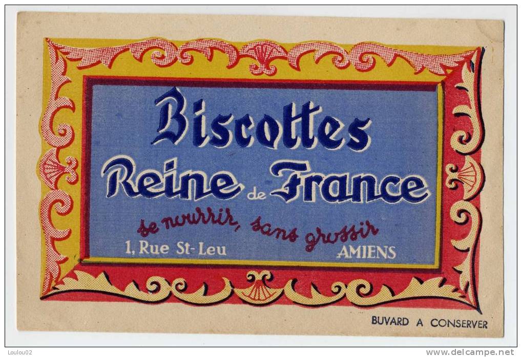 Biscottes REINE DE FRANCE - Très Bon état - Biscottes