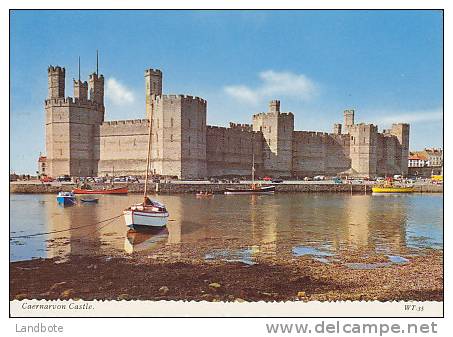 Caernarvon Castle - Caernarvonshire