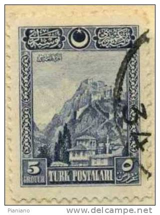 PIA - TUR - 1926 : Serie Corrente : Cittadella Di Ankara - (Yv 701) - Oblitérés