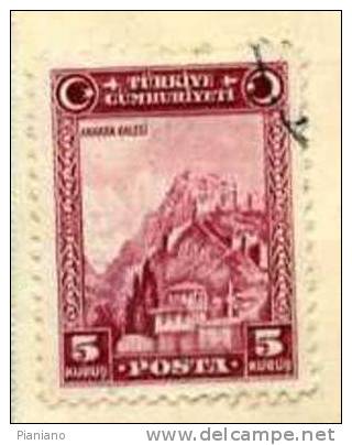 PIA - TUR - 1930 : Forte Di Ankara - (Yv 758) - Used Stamps