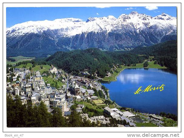 {31934} Suisse Saint Moritz ; Vue Générale Aérienne - St. Moritz