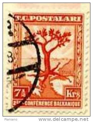 PIA - TUR - 1931 : 2° Conferenza Balcanica A Istambul - (Yv 798) - Usati