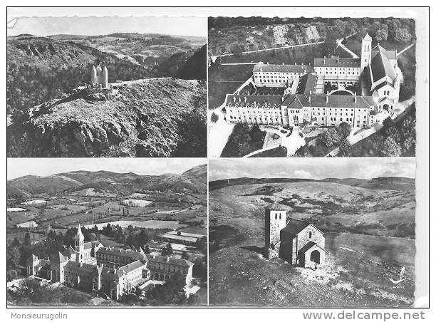 81 )) FL) DOURGNE, Multivues, Vues Aériennes, St Stapin, Abbaye St Benoit, Abbaye St Scholastique, Chapelle St Féréol, - Dourgne