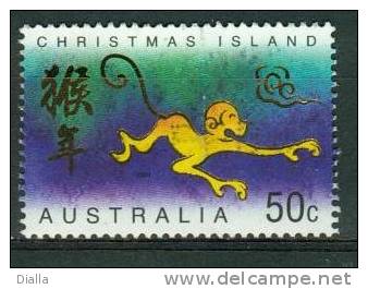 Christmas Island 2004, Année Du Singe - Yeor Of The Ape - Chines. Neujahr