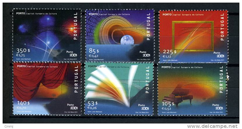 2001 - PORTOGALLO - PORTUGAL - Mi. 2508/2513 .... - SN085Z - NH ------- - Unused Stamps