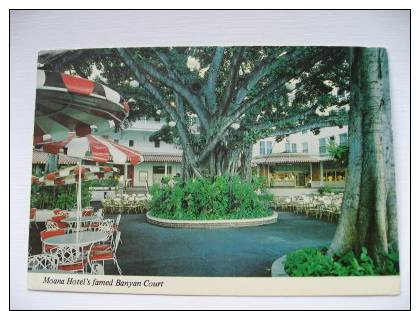 Moana Hotel's Famed Banyan Court - Other & Unclassified