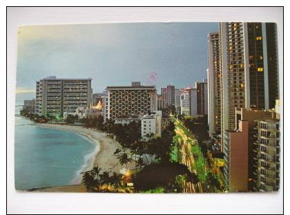 Waikiki     Hawaii 1980 - Autres & Non Classés