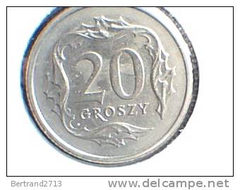 Poland Reform Coinage 20 Groszy 1991 Y 280 - Polen