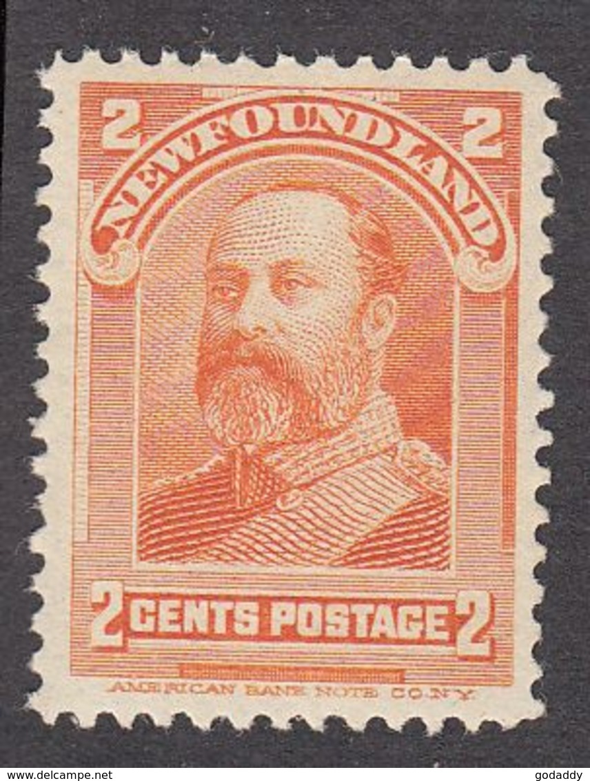 Newfoundland 1897 2c Orange  SG86    MNH - 1865-1902