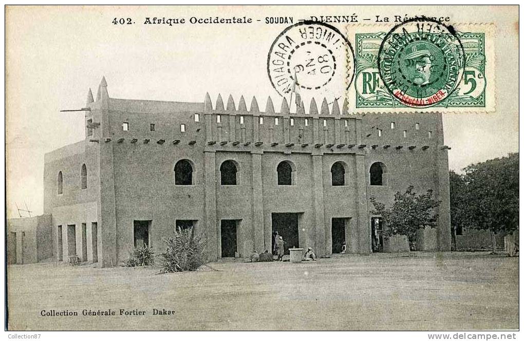 COLLECTION FORTIER N° 402 - AFRIQUE - SOUDAN - DJENNE - LA RESIDENCE - Sudan